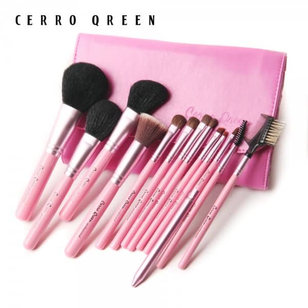 13 pinceaux maquillage Cerro Qreen- So easy